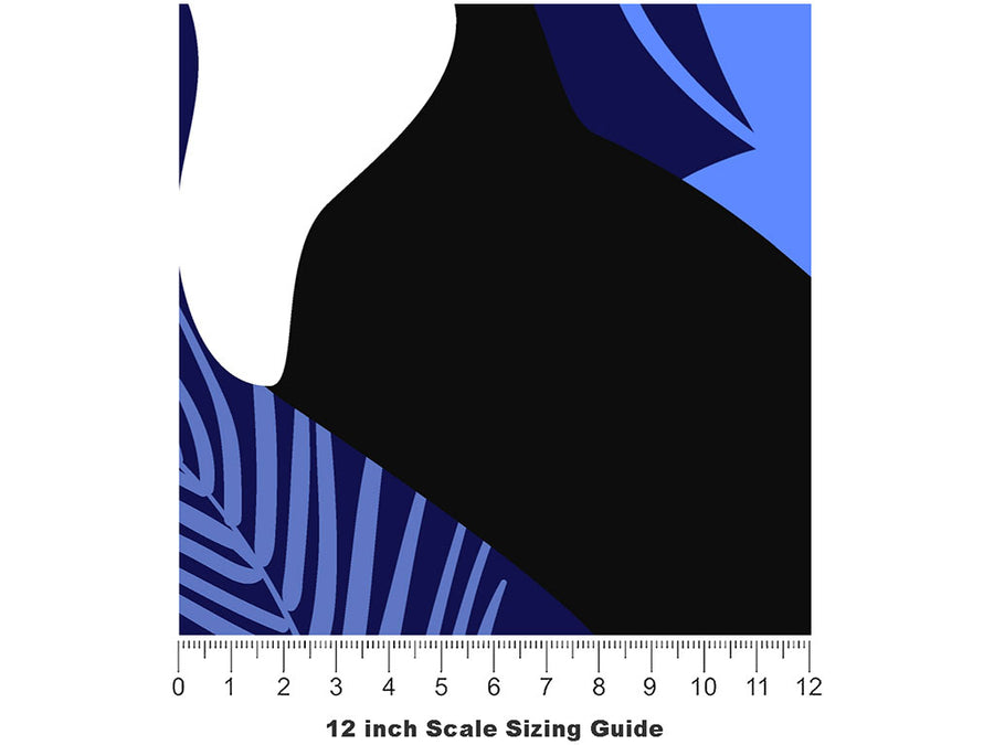 Hornbill Habitat Birds Vinyl Film Pattern Size 12 inch Scale~Rwraps Hornbill Habitat Birds Sizing Chart~2