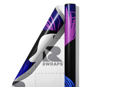 Hornbill Habitat Birds Wrap Film Sheets~Rwraps Series 914 Hornbill Habitat Birds Scrolled Sheet~3