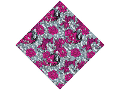 Horrible Hannya Halloween Vinyl Wrap Pattern