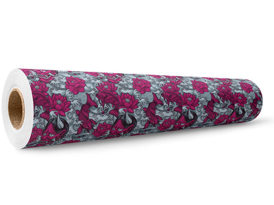 Horrible Hannya Halloween Wrap Film Wholesale Roll~Rwraps Series 914 Digitally Printed Vinyl Roll~5