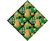 Hortus Gold Fruit Vinyl Wrap Pattern
