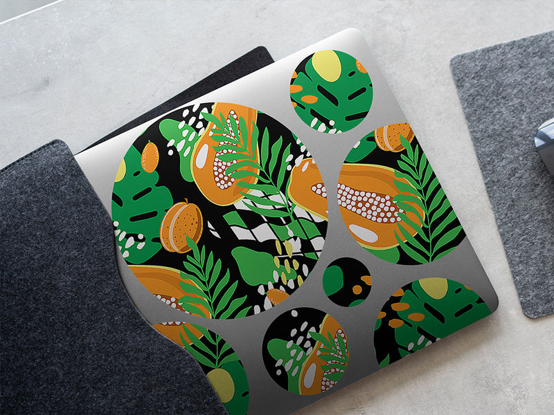 hortus gold fruit DIY Laptop Stickers