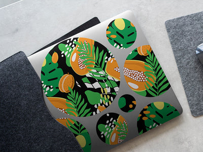 hortus gold fruit DIY Laptop Stickers