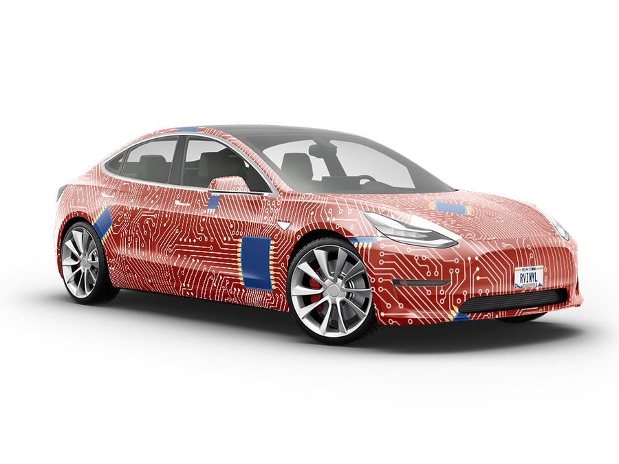 Hot Chips Technology Vehicle Vinyl Wrap