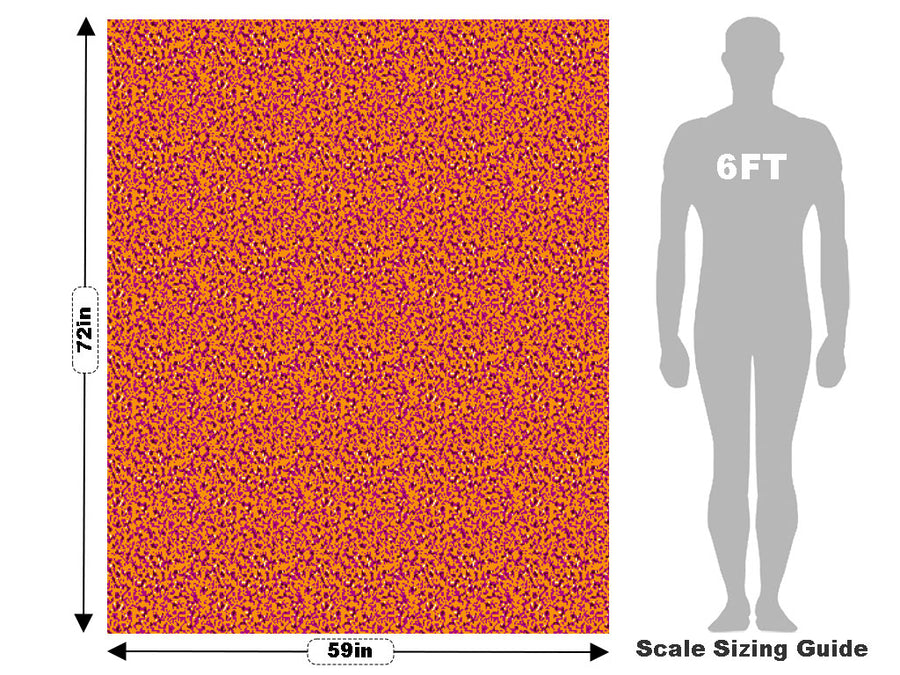 Hot Lava Pixel Vehicle Wrap Scale~Rwraps Series 914 Hot Lava Pixel Measurements~1