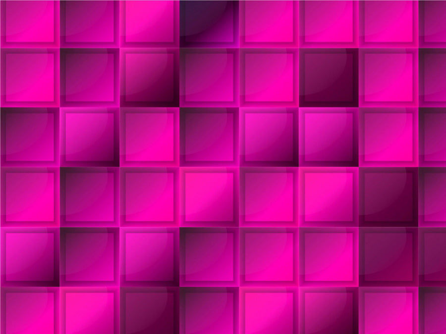 Hot Magenta Mosaic Vinyl Wrap Pattern~Rwraps Series 914 Digitally Printed Vinyl Wrap~0