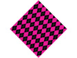 Hot Neon Argyle Vinyl Wrap Pattern