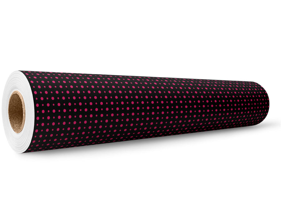 Hot Pink Polka Dot Wrap Film Wholesale Roll~Rwraps Series 914 Digitally Printed Vinyl Roll~5