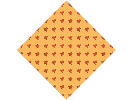 Hotdog Octopi Food Vinyl Wrap Pattern