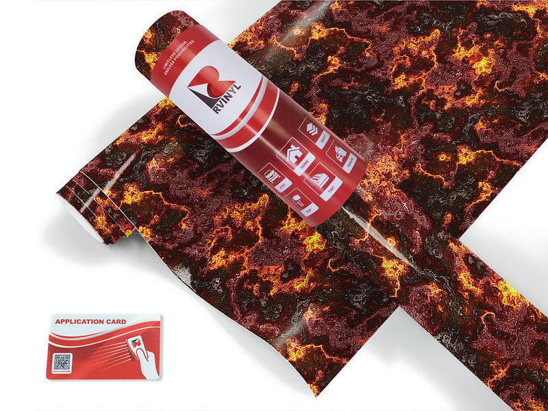 hotspot reflection lava Craft Vinyl Roll