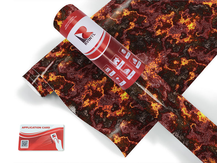 hotspot reflection lava Craft Vinyl Roll