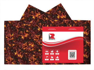 hotspot reflection lava Craft Vinyl Sheet Pack