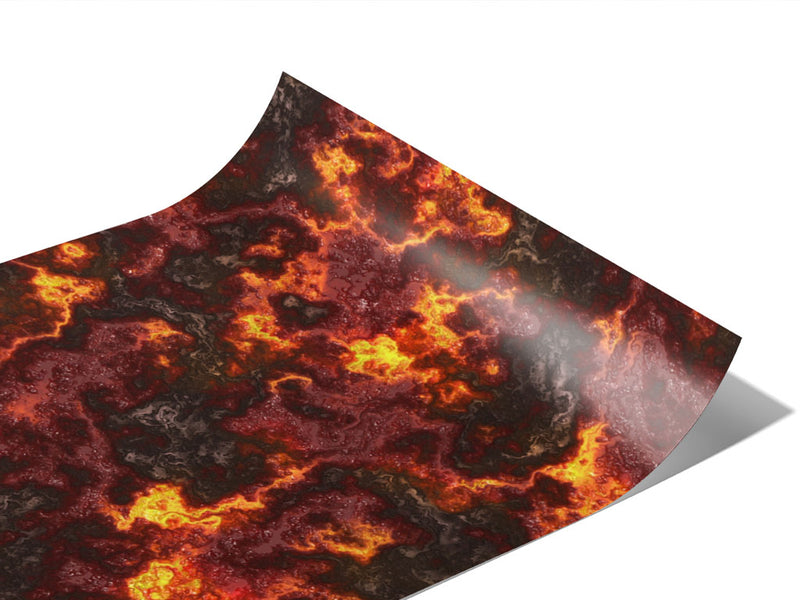 Hotspot Reflection Lava Vinyl Wraps~Rwraps Series 914 Digitally Printed Vinyl Wrap~0