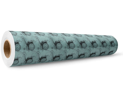 Hourly Measurements Steampunk Wrap Film Wholesale Roll~Rwraps Series 914 Digitally Printed Vinyl Roll~5