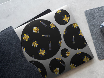 housewarming gift alcohol DIY Laptop Stickers
