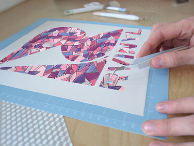 how mauvelous mosaic Easy Weed Craft Vinyl
