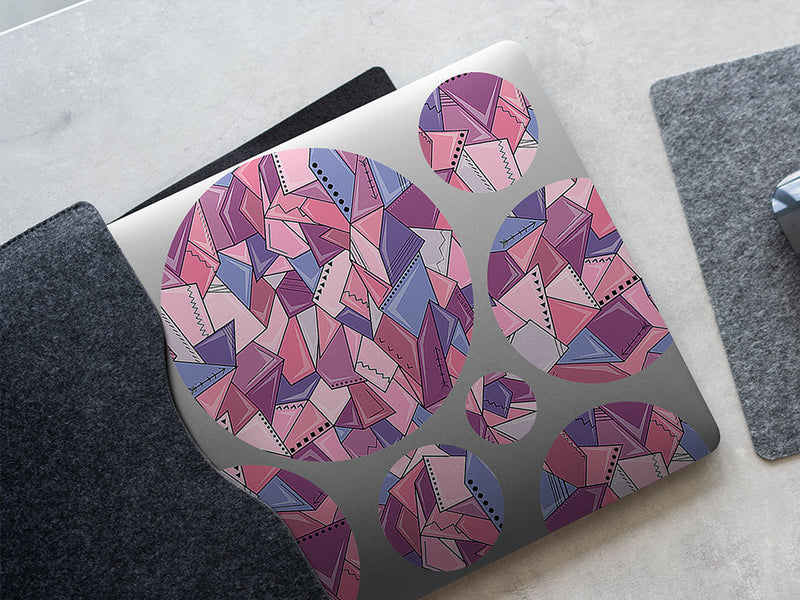 how mauvelous mosaic DIY Laptop Stickers
