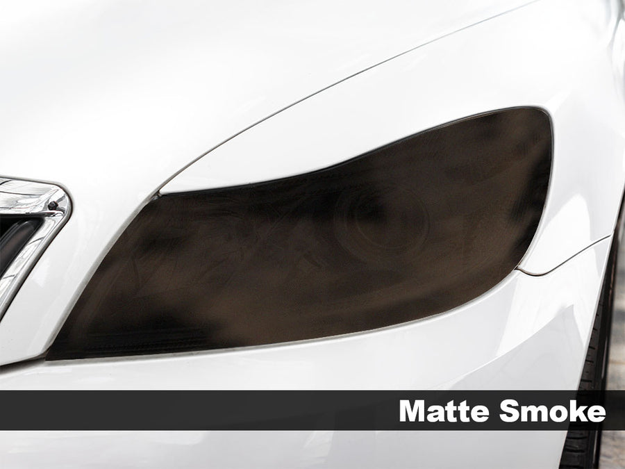 Matte Smoke Headlight Tint Finish