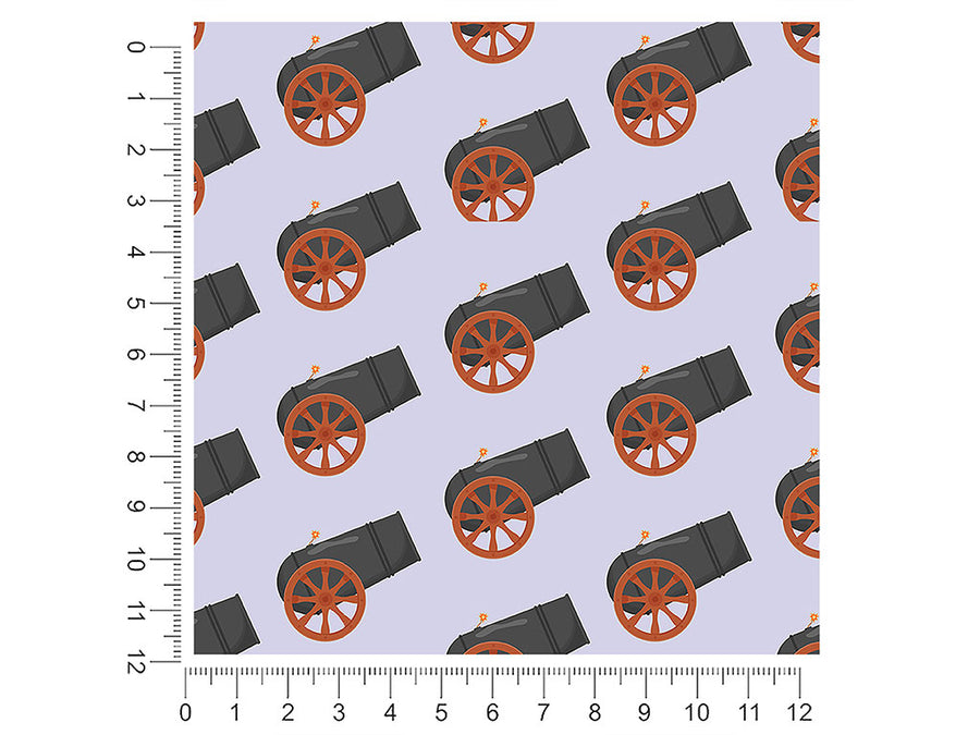 human cannonball circus 1ft x 1ft Craft Sheets