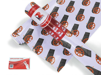 human cannonball circus Craft Vinyl Roll