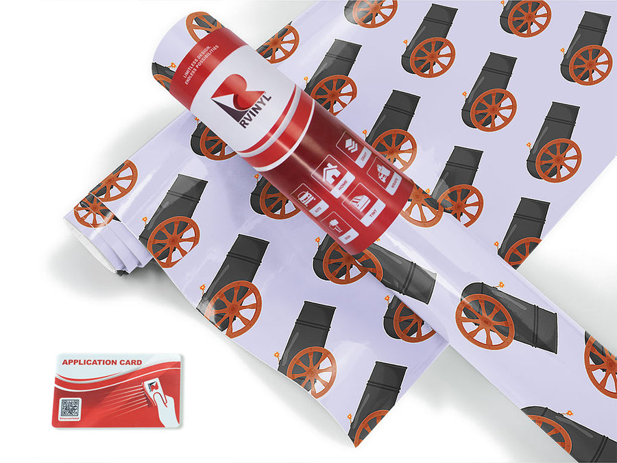 human cannonball circus Craft Vinyl Roll