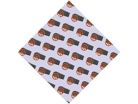 Human Cannonball Circus Vinyl Wrap Pattern