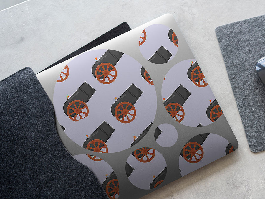 human cannonball circus DIY Laptop Stickers