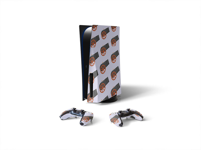 human cannonball circus Sony PS5 DIY Skin