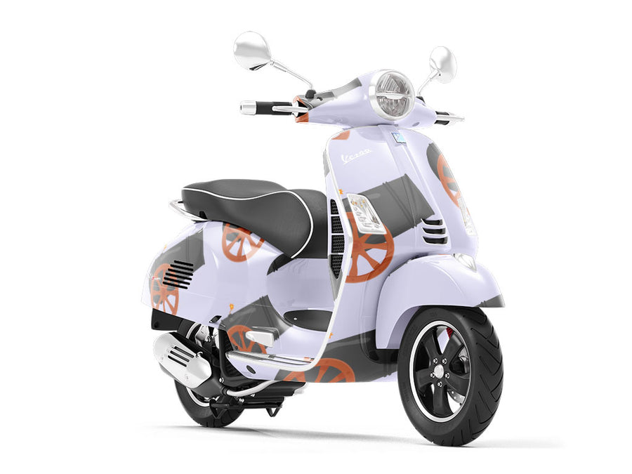 Human Cannonball Circus Vespa Scooter Wrap Film