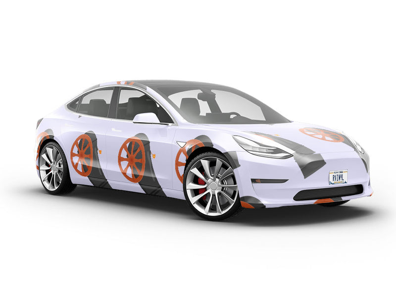 Human Cannonball Circus Vehicle Vinyl Wrap