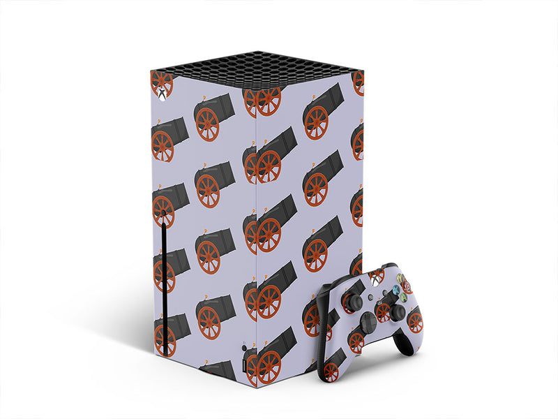 human cannonball circus XBOX DIY Decal