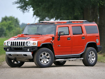 hummer h2 2003-2009 3M Headlight Protection Film