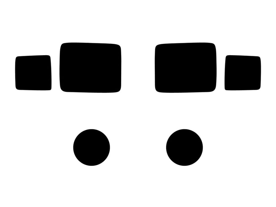 hummer h3 2006-2010 Headlight Tint