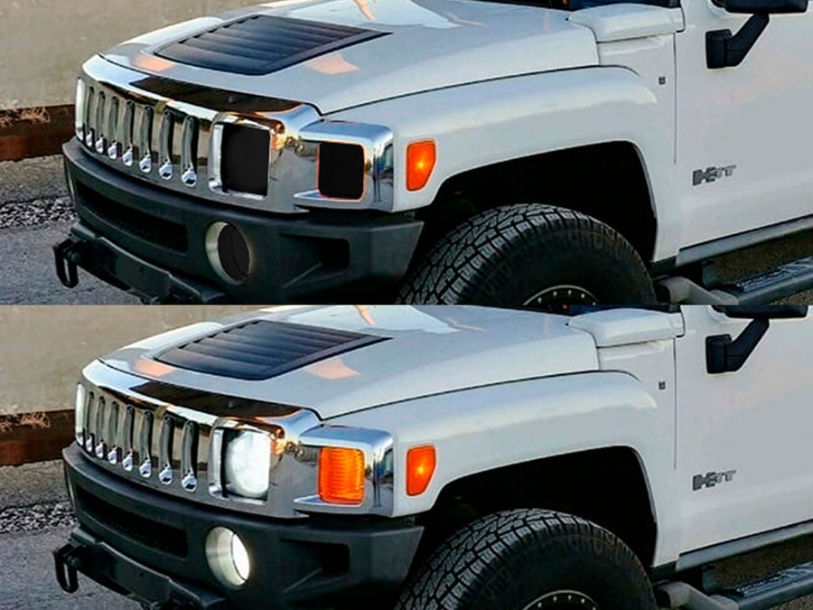 hummer h3 2006-2010 Headlight Tint Appearance