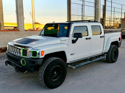 hummer h3 2006-2010 Headlight Tint Location