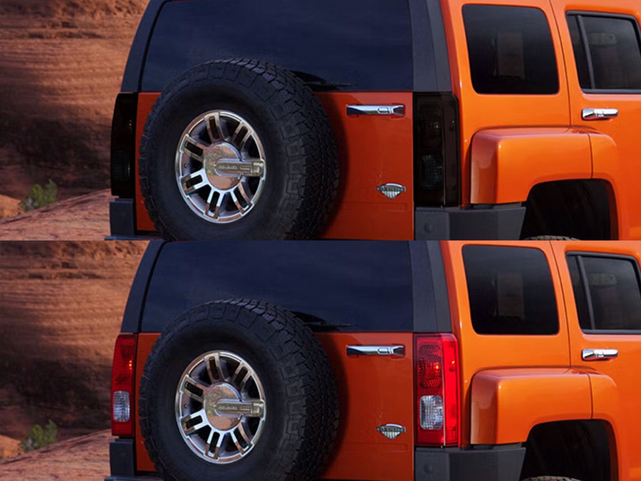 h3 Before and After Smoked Taillights