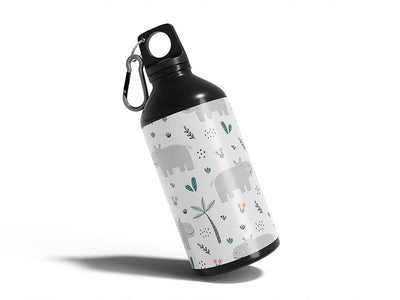 hungry hungry animal Water Bottle DIY Stickers