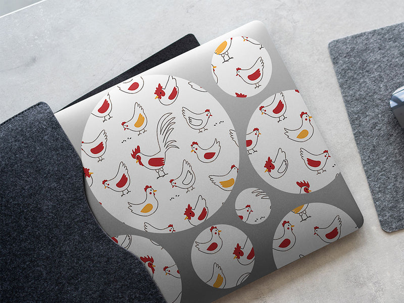 hungry ladies bird DIY Laptop Stickers