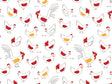 Hungry Ladies Birds Vinyl Wrap Pattern~Rwraps Series 914 Digitally Printed Vinyl Wrap~0