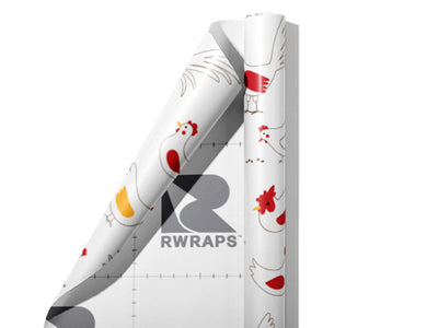 Hungry Ladies Birds Wrap Film Sheets~Rwraps Series 914 Hungry Ladies Birds Scrolled Sheet~3