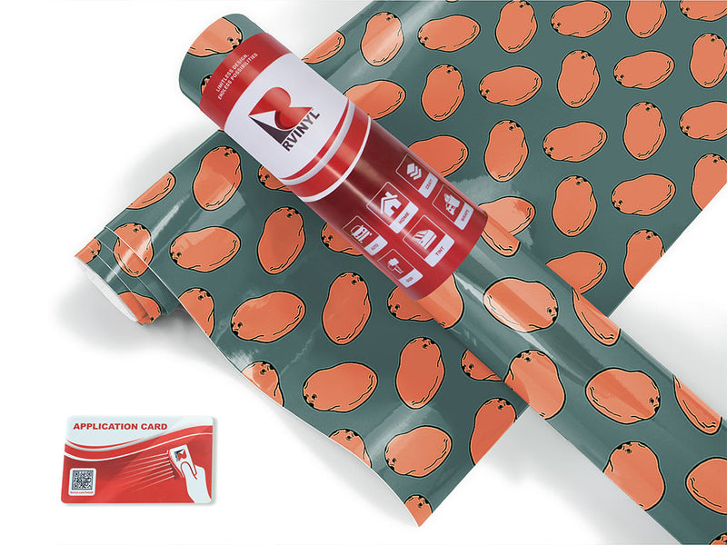 hungry ohenry vegetable Craft Vinyl Roll
