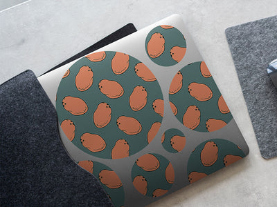 hungry ohenry vegetable DIY Laptop Stickers