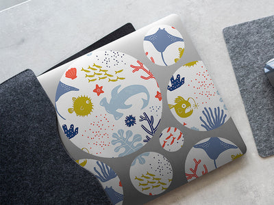 hunter delight salt water DIY Laptop Stickers