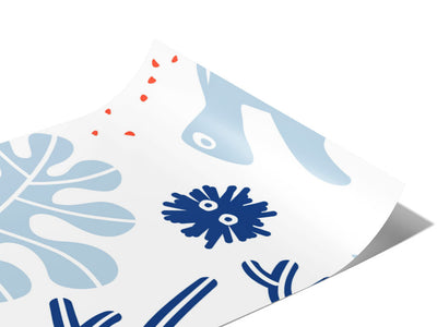 Hunter Delight Marine Life Vinyl Wraps~Rwraps Series 914 Digitally Printed Vinyl Wrap~0