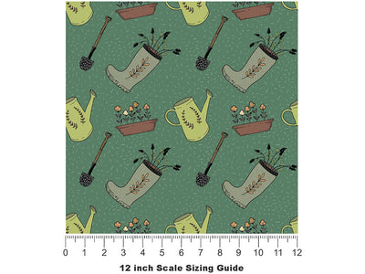 Hunter Gear Gardening Vinyl Film Pattern Size 12 inch Scale~Rwraps Hunter Gear Gardening Sizing Chart~2
