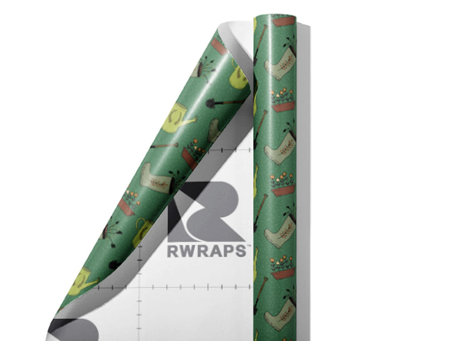 Hunter Gear Gardening Wrap Film Sheets~Rwraps Series 914 Hunter Gear Gardening Scrolled Sheet~3