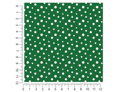 hunter green polka dot 1ft x 1ft Craft Sheets