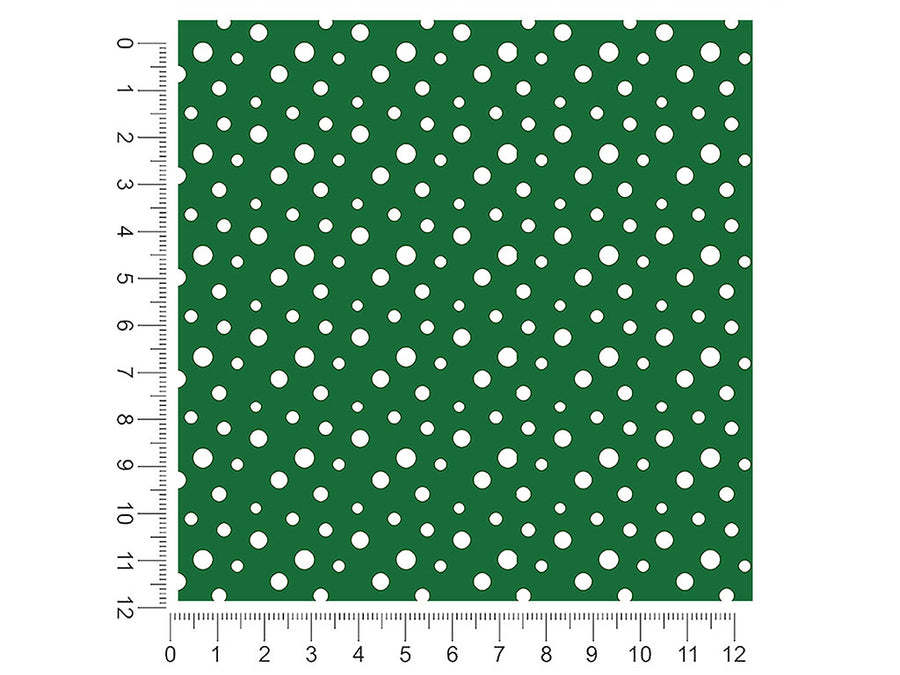 hunter green polka dot 1ft x 1ft Craft Sheets