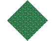 Hunter Green Polka Dot Vinyl Wrap Pattern