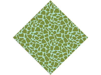 Hunter Green Cobblestone Vinyl Wrap Pattern